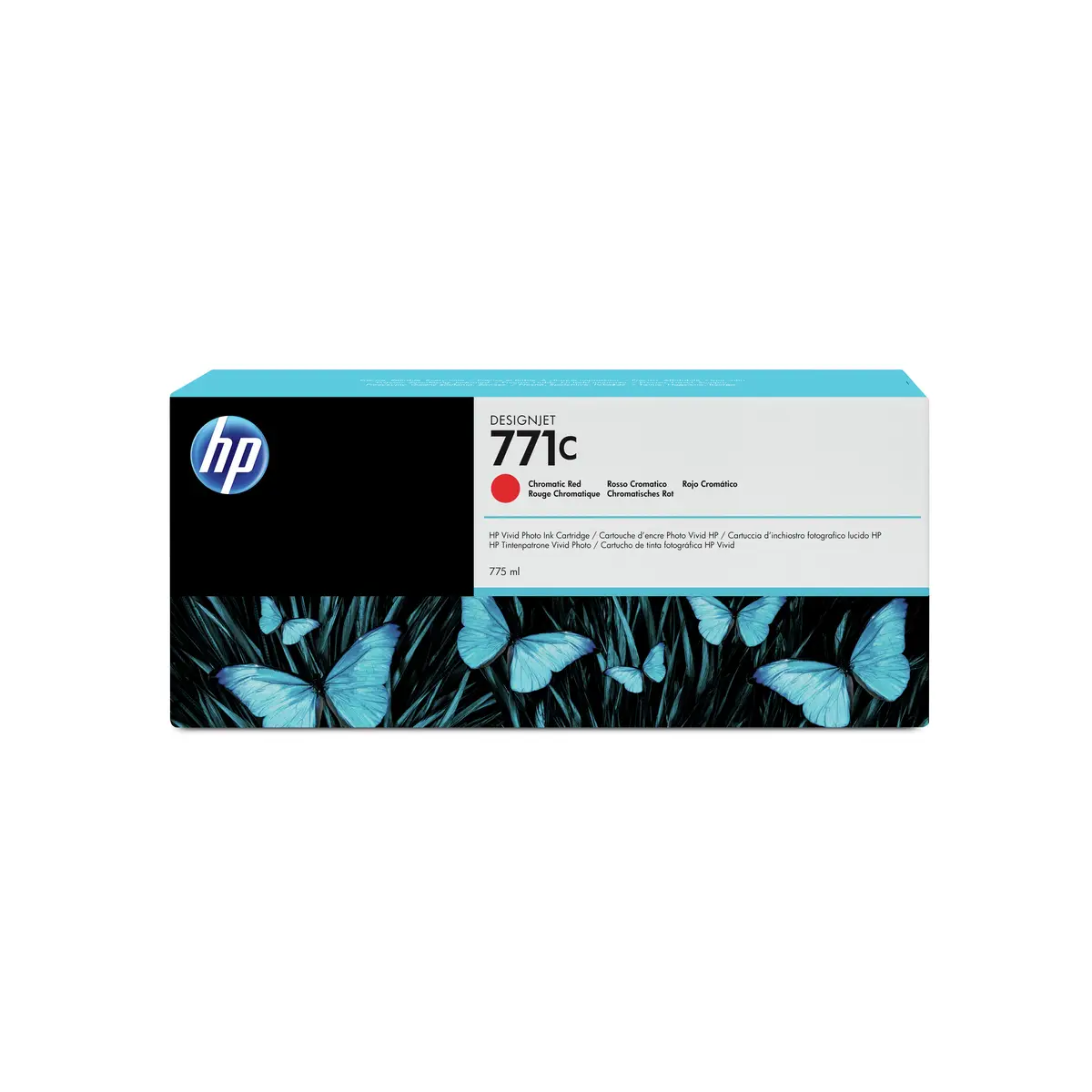 Ink Cartridge Nr. 771C ca. 775ml chromatic red