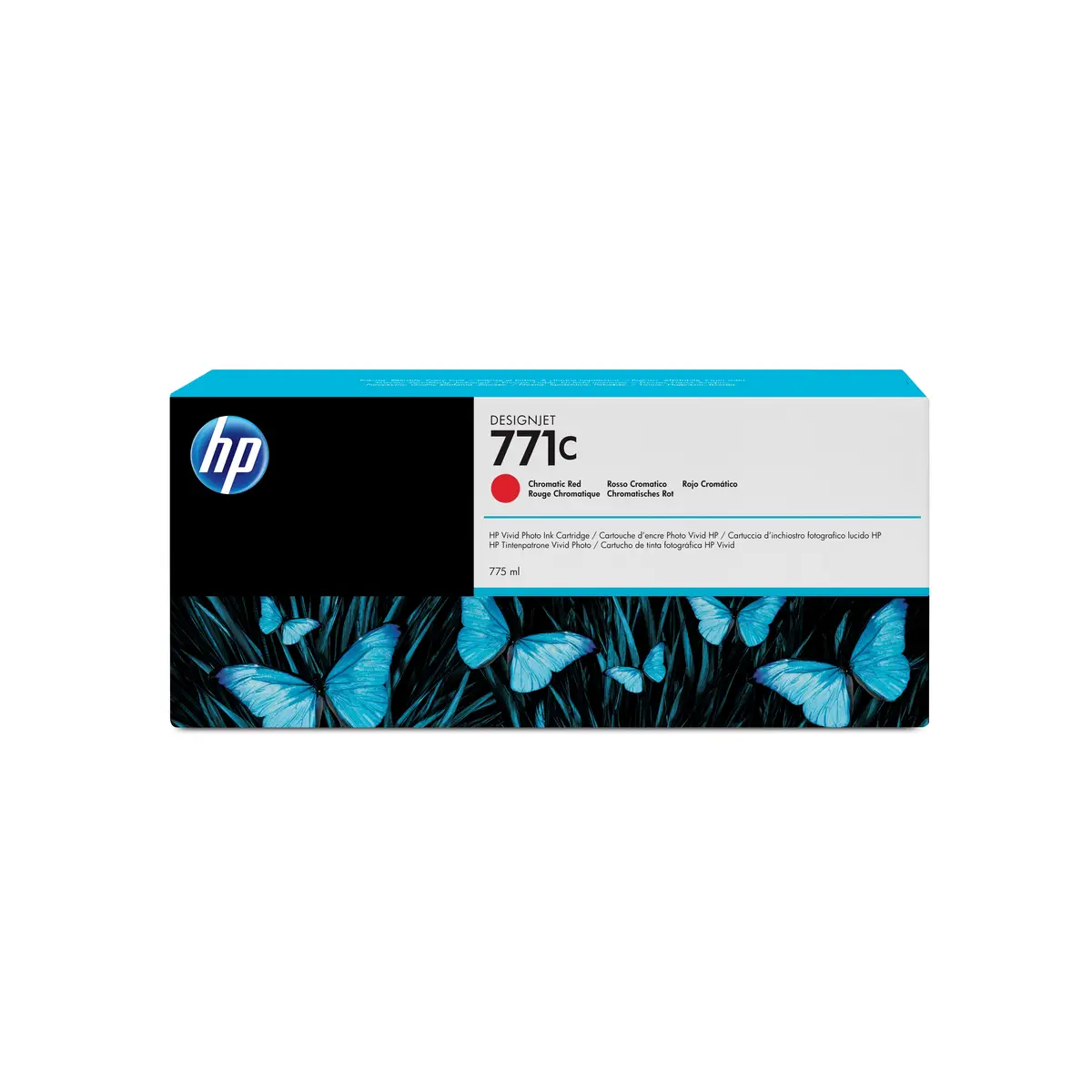 Ink Cartridge Nr. 771C ca. 775ml chromatic red