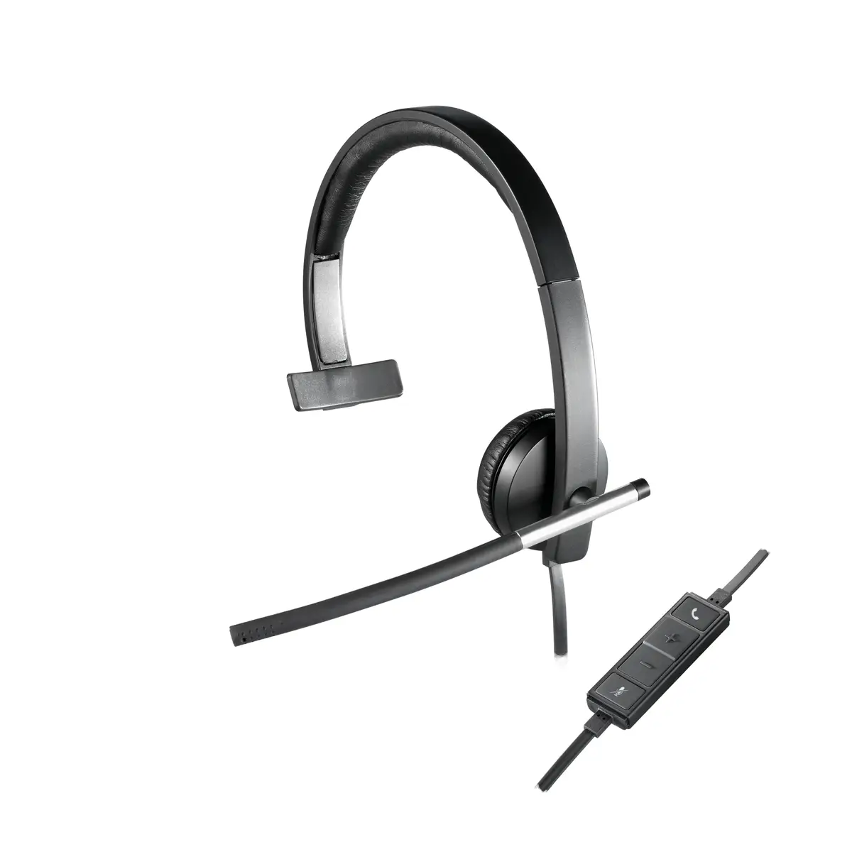 H650e Mono Headset USB schwarz