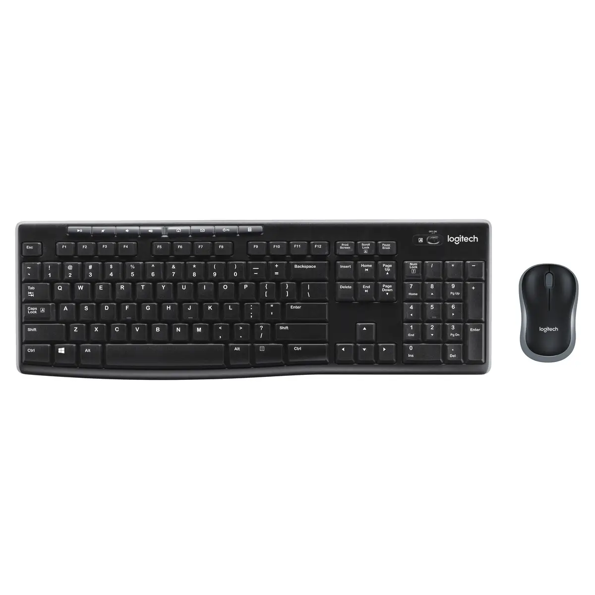 MK270 Tastatur und Maus Set USB schwarz