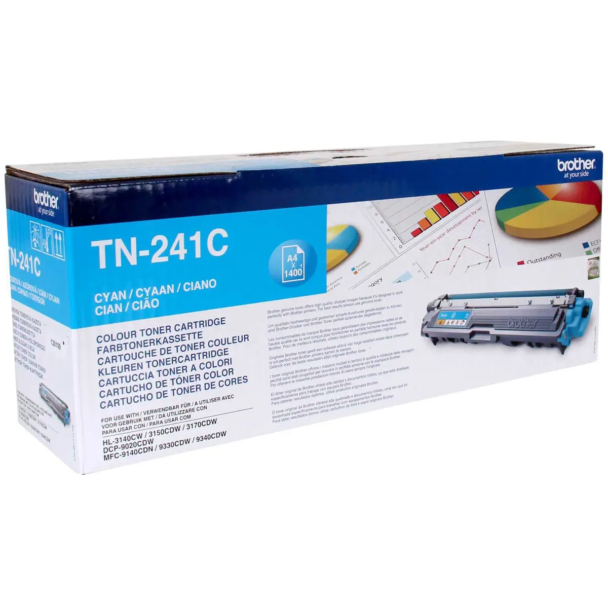 Toner TN241 ca. 1400 Seiten cyan