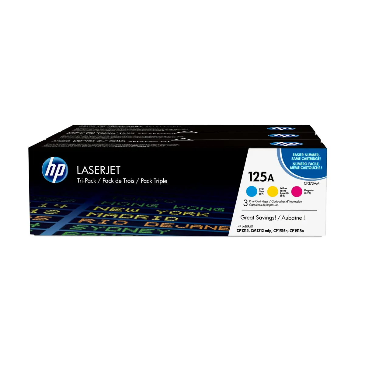 Toner CF373AM ca. 1500 Seiten cyan, gelb, magenta