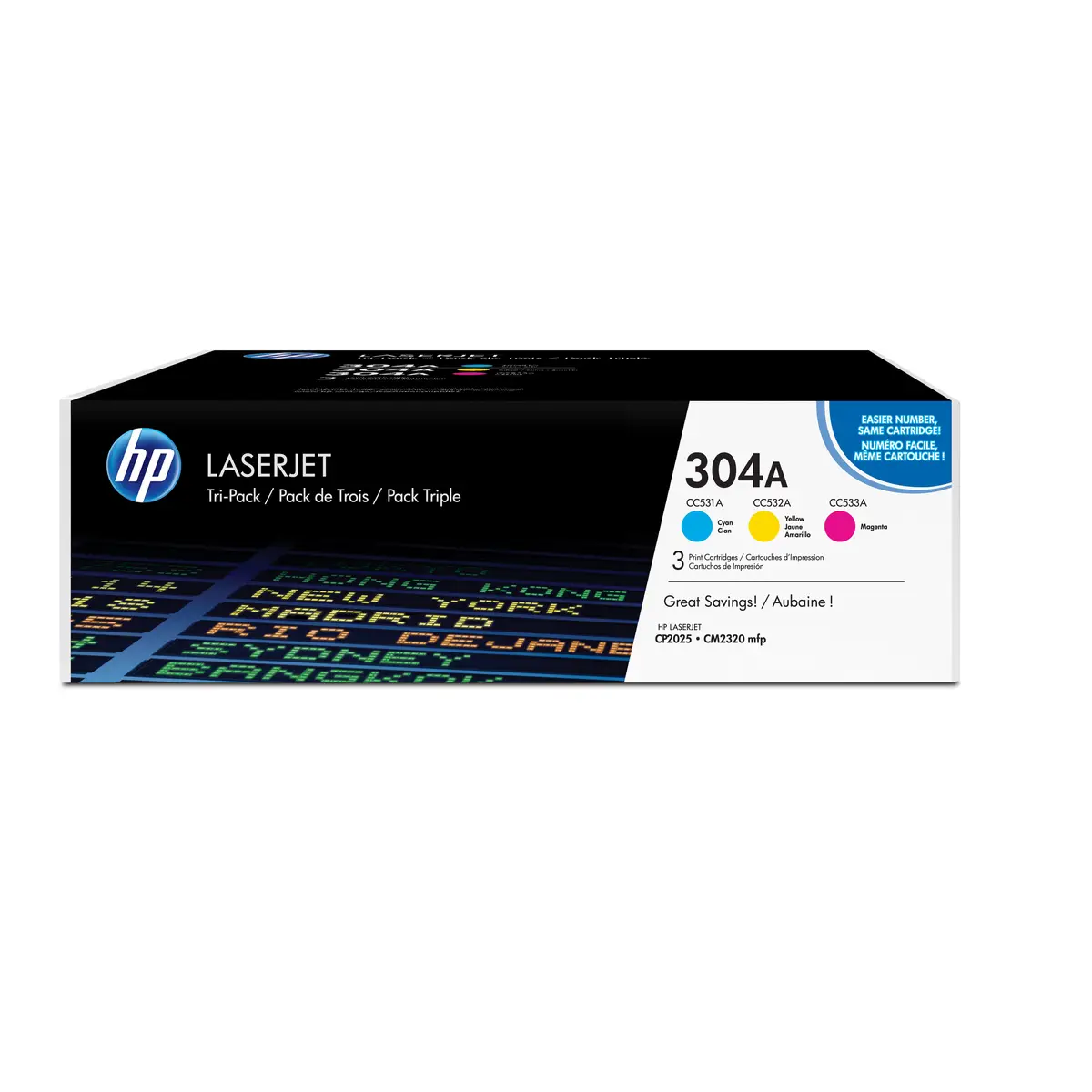Toner CF372AM ca. 2800 Seiten cyan, gelb, magenta