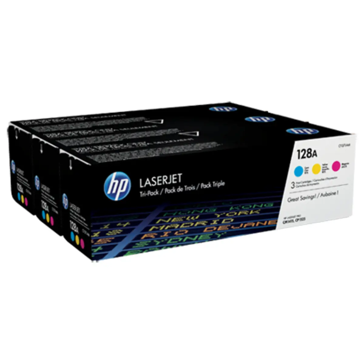 Toner CF371AM ca. 1300 Seiten cyan, gelb, magenta