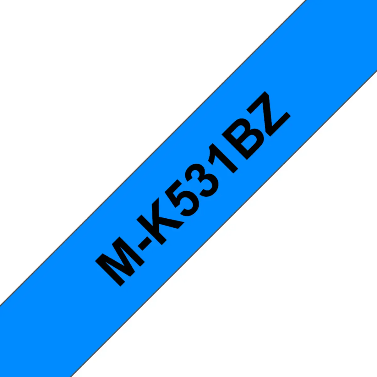 Schriftband blau/schwarz 12mm