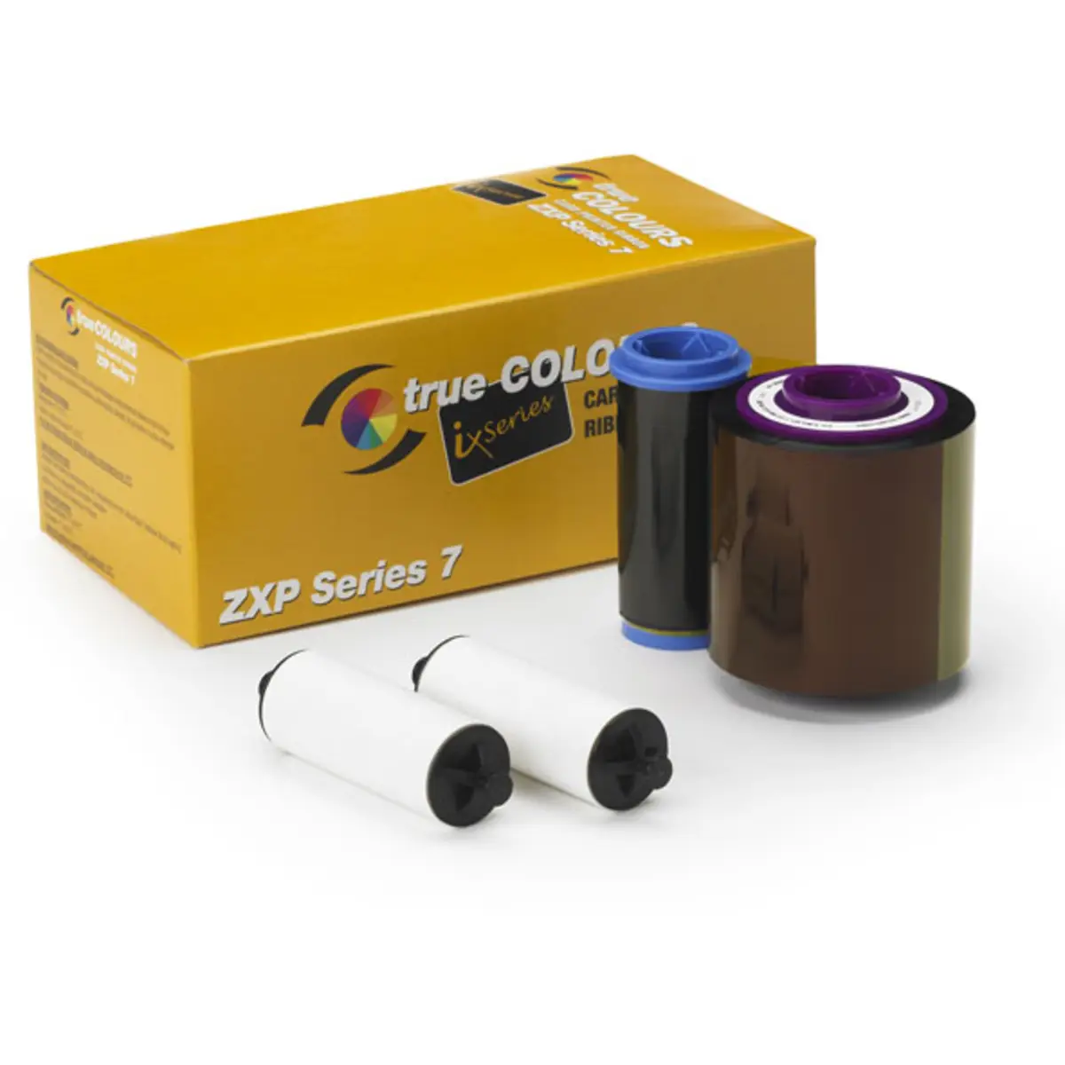 Monochrome colorbands for ZXP7, black, 2500 Bilof the