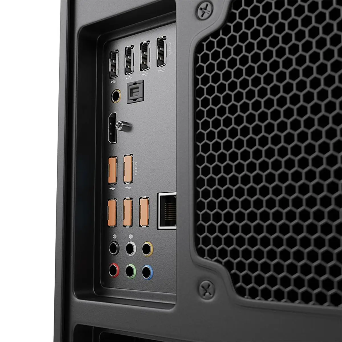 USB Port Schloss mit Schlüssel: Code Orange