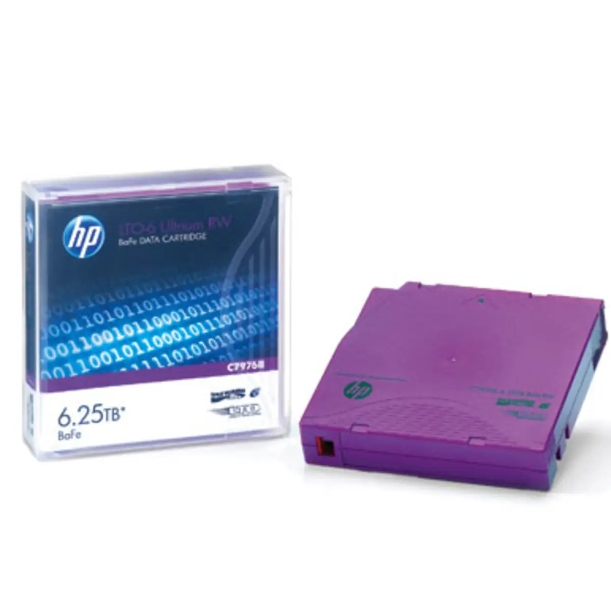 HP Ultrium LTO6 BaFe RW Eco Case Data Cartridge 2,5/6,25TB violett 20er Pack