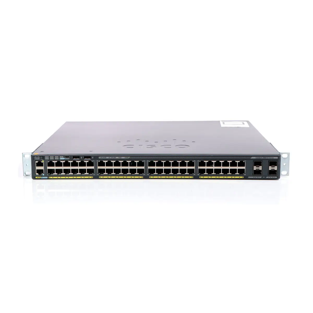 Catalyst 2960-X Switch LAN Base 48x10/100/1000 + 4xSFP, Managed
