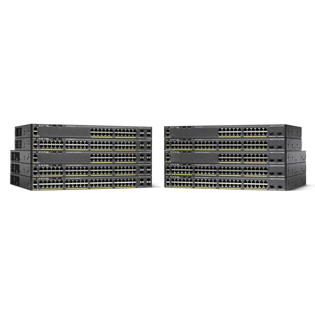 Catalyst 2960X-24TS-L Gigabit Ethernet Switch 24ports + 4x Gigabit SFP 1HE