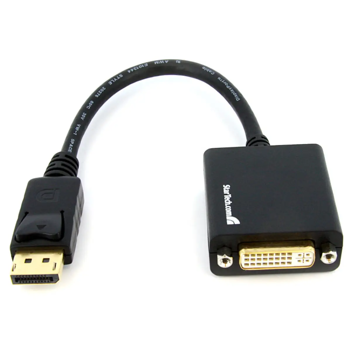 DisplayPort/DVI Adapter Stecker/Buchse Schwarz 0,15 m