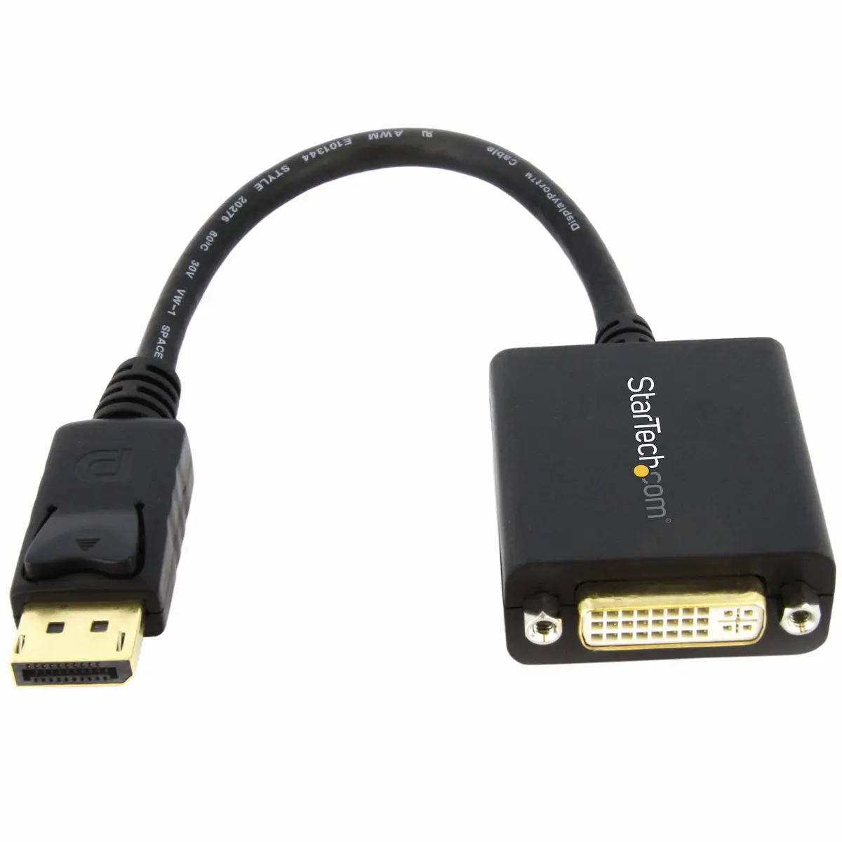 DisplayPort/DVI Adapter Stecker/Buchse Schwarz 0,15 m