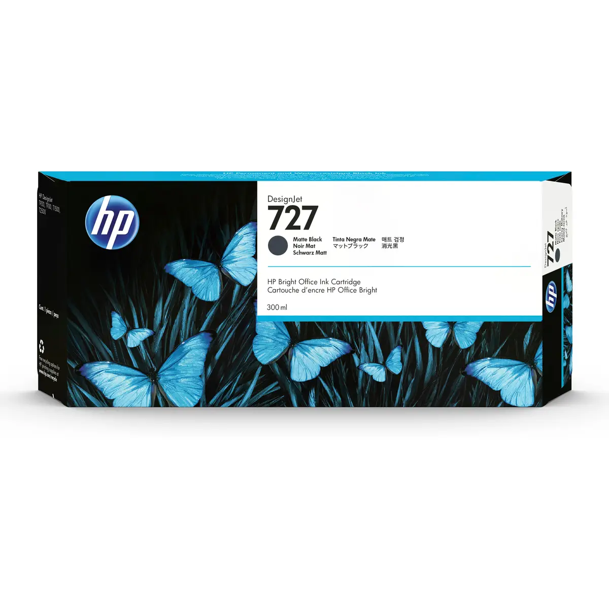 Ink Cartridge Nr. 727 300ml black
