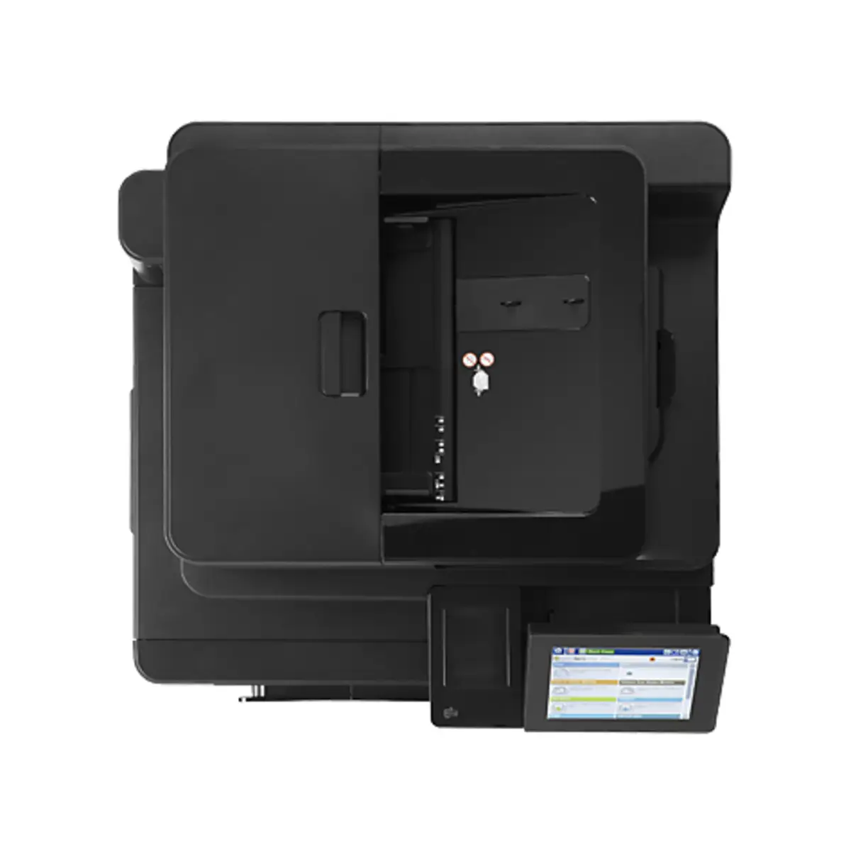 Laserjet Color M880z, All-in-One, Printer/Copier/Scanner/Fax, color laser printing, print: 1200x1200dpi, 46ppm b/w, 46ppm colored, copy: 25-400%, scan: 600dpi, fax: 33,6Kbps, speed Dial: 100 numbers, USB/Gig