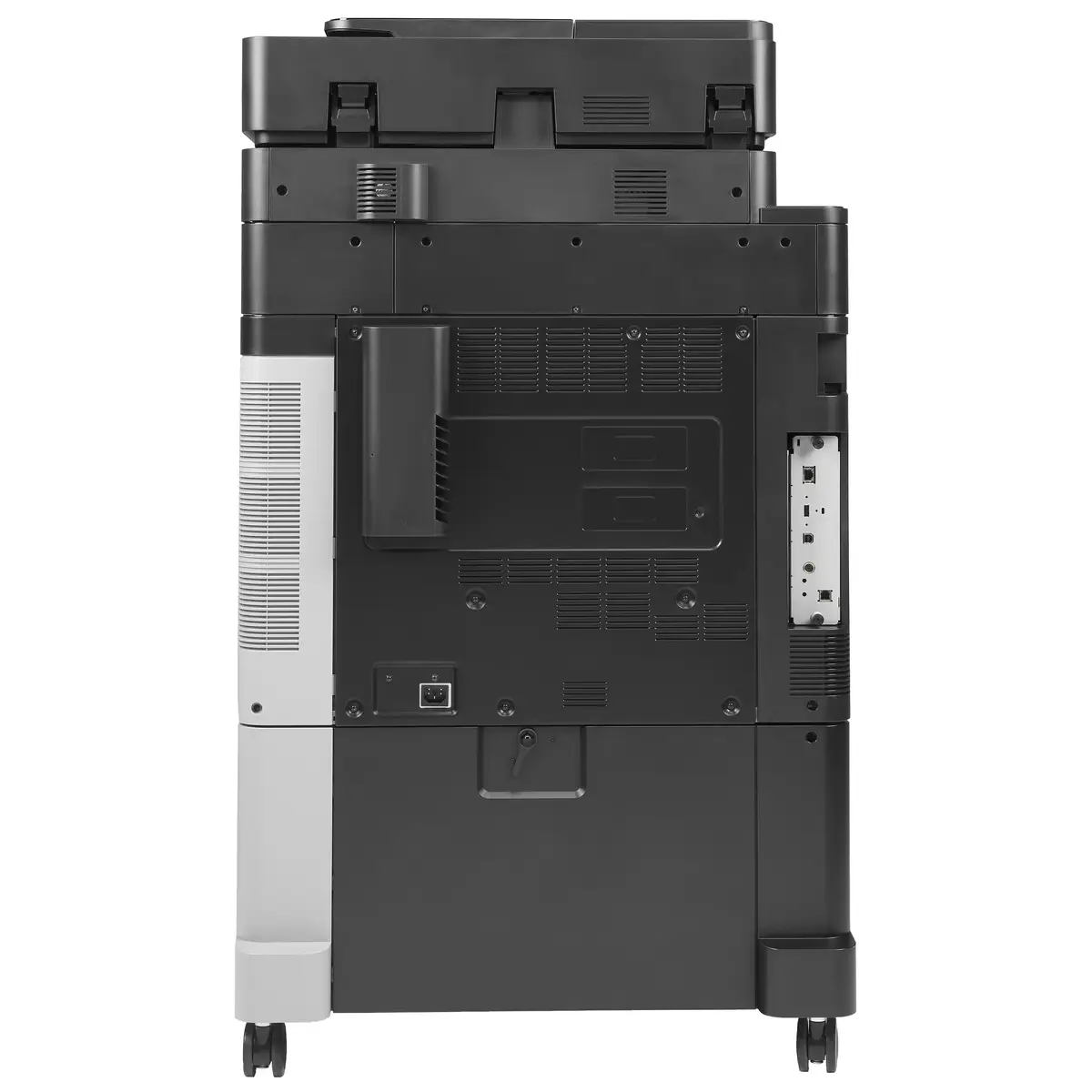 Laserjet Color M880z, All-in-One, Printer/Copier/Scanner/Fax, color laser printing, print: 1200x1200dpi, 46ppm b/w, 46ppm colored, copy: 25-400%, scan: 600dpi, fax: 33,6Kbps, speed Dial: 100 numbers, USB/Gig