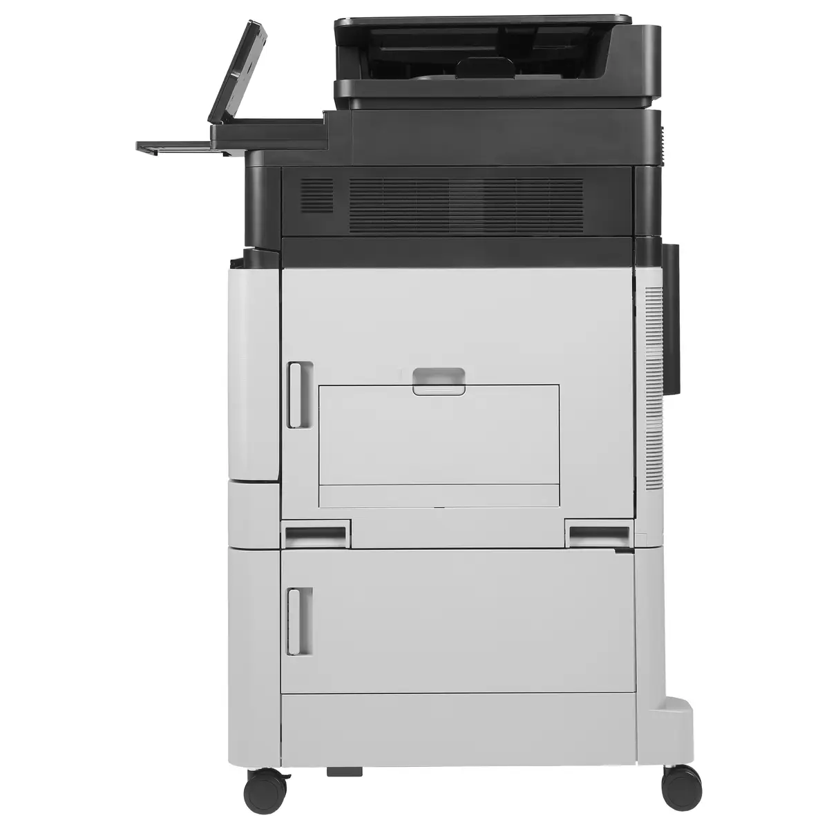 Laserjet Color M880z, All-in-One, Printer/Copier/Scanner/Fax, color laser printing, print: 1200x1200dpi, 46ppm b/w, 46ppm colored, copy: 25-400%, scan: 600dpi, fax: 33,6Kbps, speed Dial: 100 numbers, USB/Gig