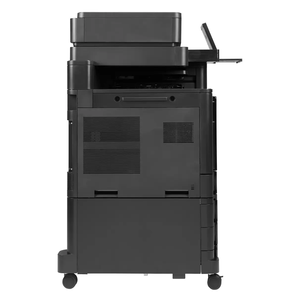 Laserjet Color M880z, All-in-One, Printer/Copier/Scanner/Fax, color laser printing, print: 1200x1200dpi, 46ppm b/w, 46ppm colored, copy: 25-400%, scan: 600dpi, fax: 33,6Kbps, speed Dial: 100 numbers, USB/Gig