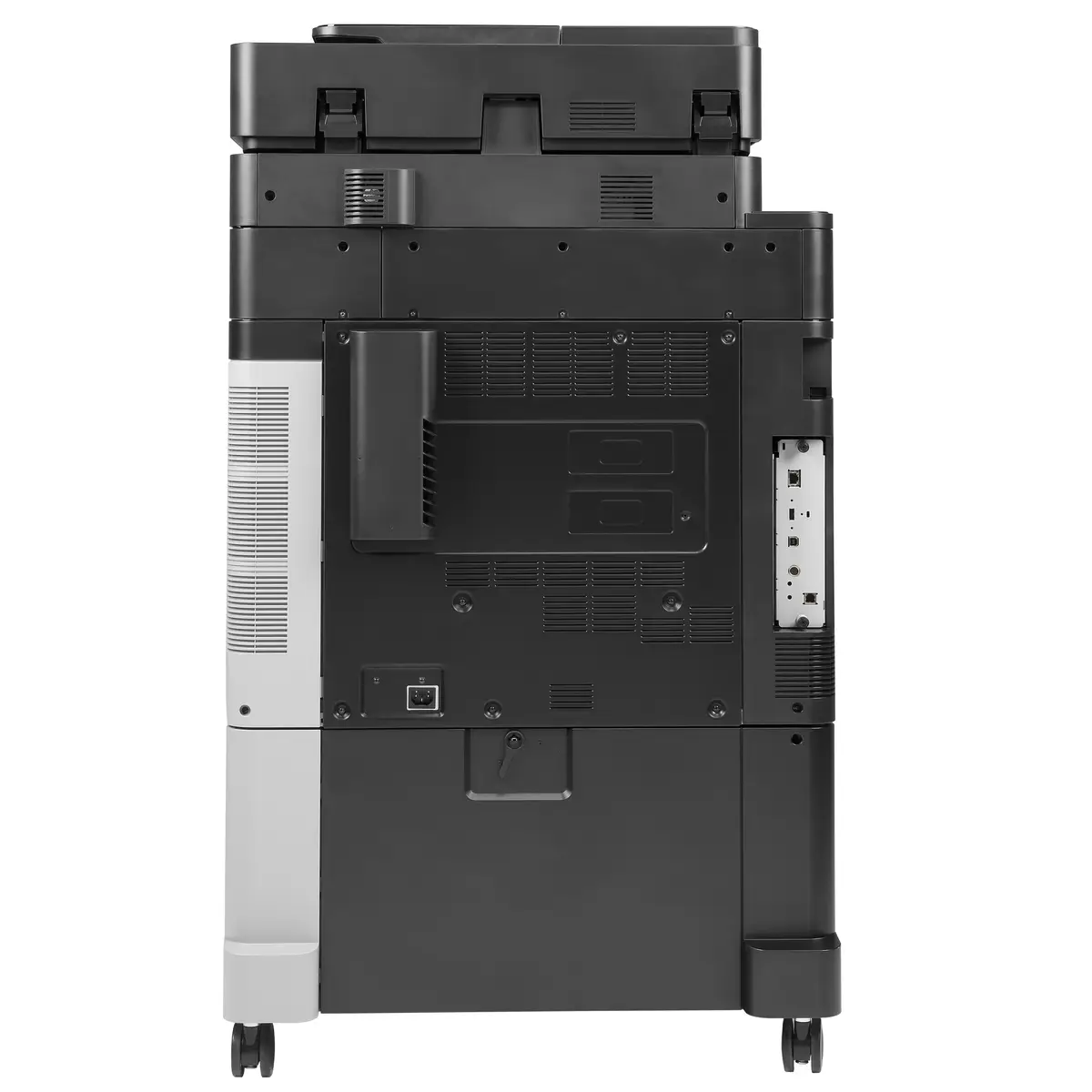 Laserjet Color M880z, All-in-One, Printer/Copier/Scanner/Fax, color laser printing, print: 1200x1200dpi, 46ppm b/w, 46ppm colored, copy: 25-400%, scan: 600dpi, fax: 33,6Kbps, speed Dial: 100 numbers, USB/Gig