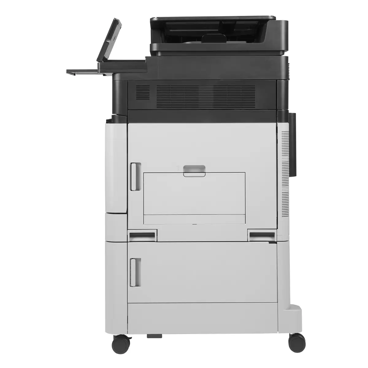 Laserjet Color M880z, All-in-One, Printer/Copier/Scanner/Fax, color laser printing, print: 1200x1200dpi, 46ppm b/w, 46ppm colored, copy: 25-400%, scan: 600dpi, fax: 33,6Kbps, speed Dial: 100 numbers, USB/Gig