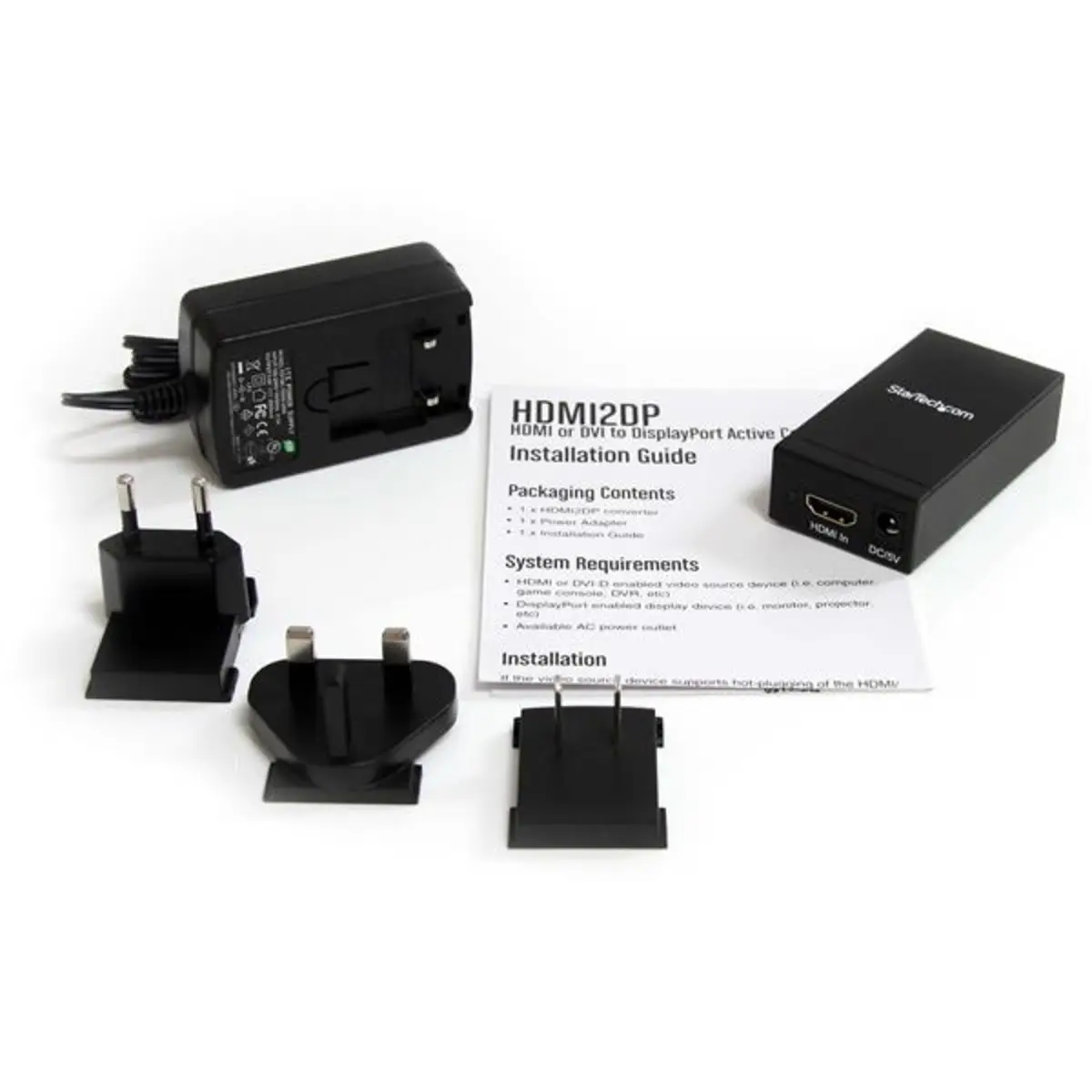 HDMI/DisplayPort Adapter Schwarz