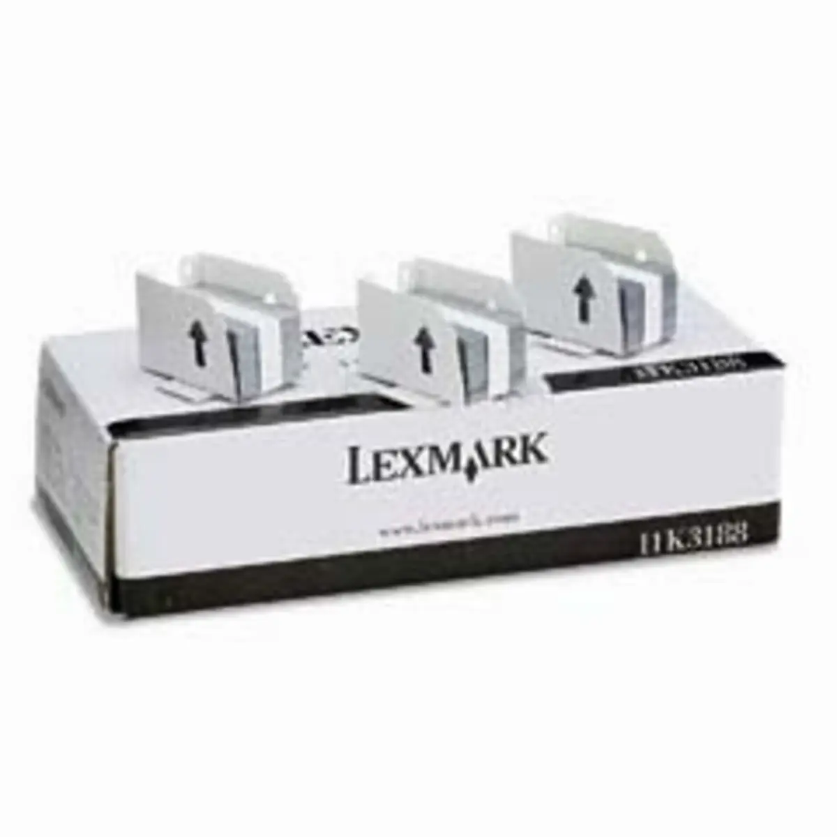 Heftklammerkassette Optra T620/622/C910 3 Kassetten ¹ 3.000 Kl.