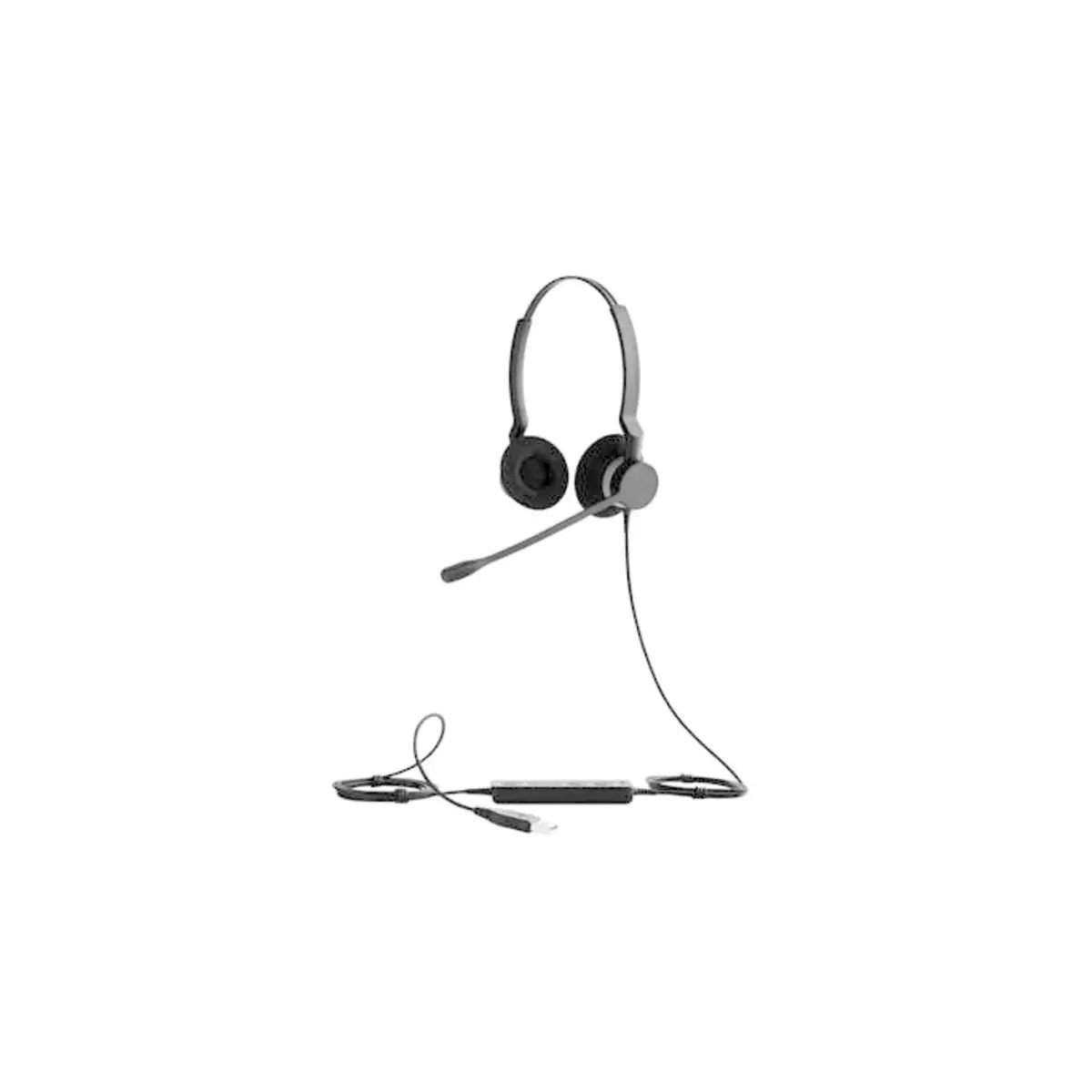 BIZ 2300 USB Duo MS wiredes Headset black