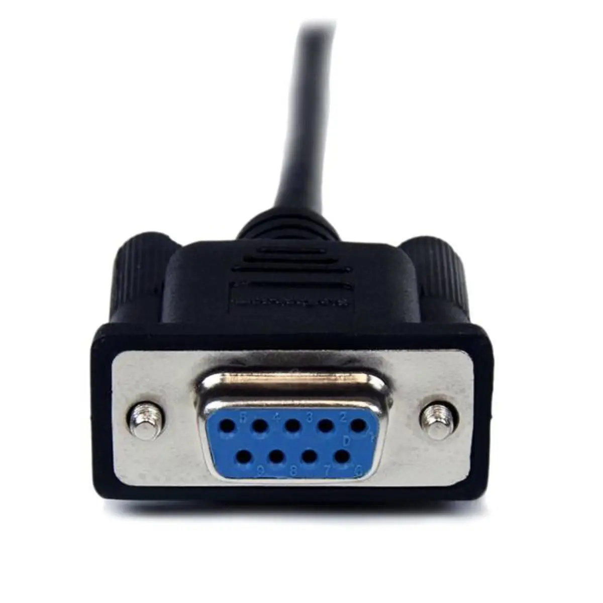 StarTech serial Nullmodemcable plug/socket black 2m