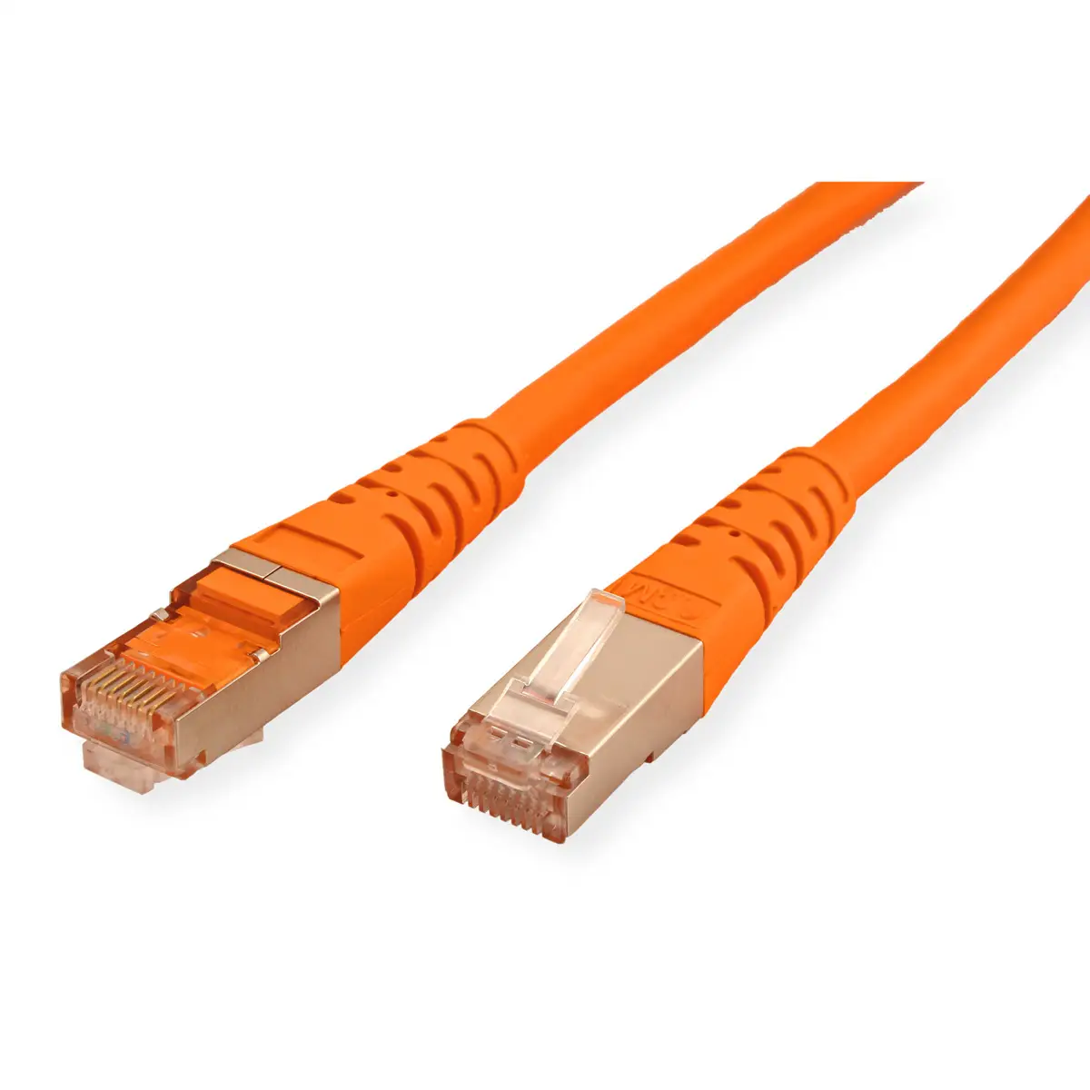 Patchkabel Cat6 RJ-45/RJ-45 Stecker/Stecker Orange 1m