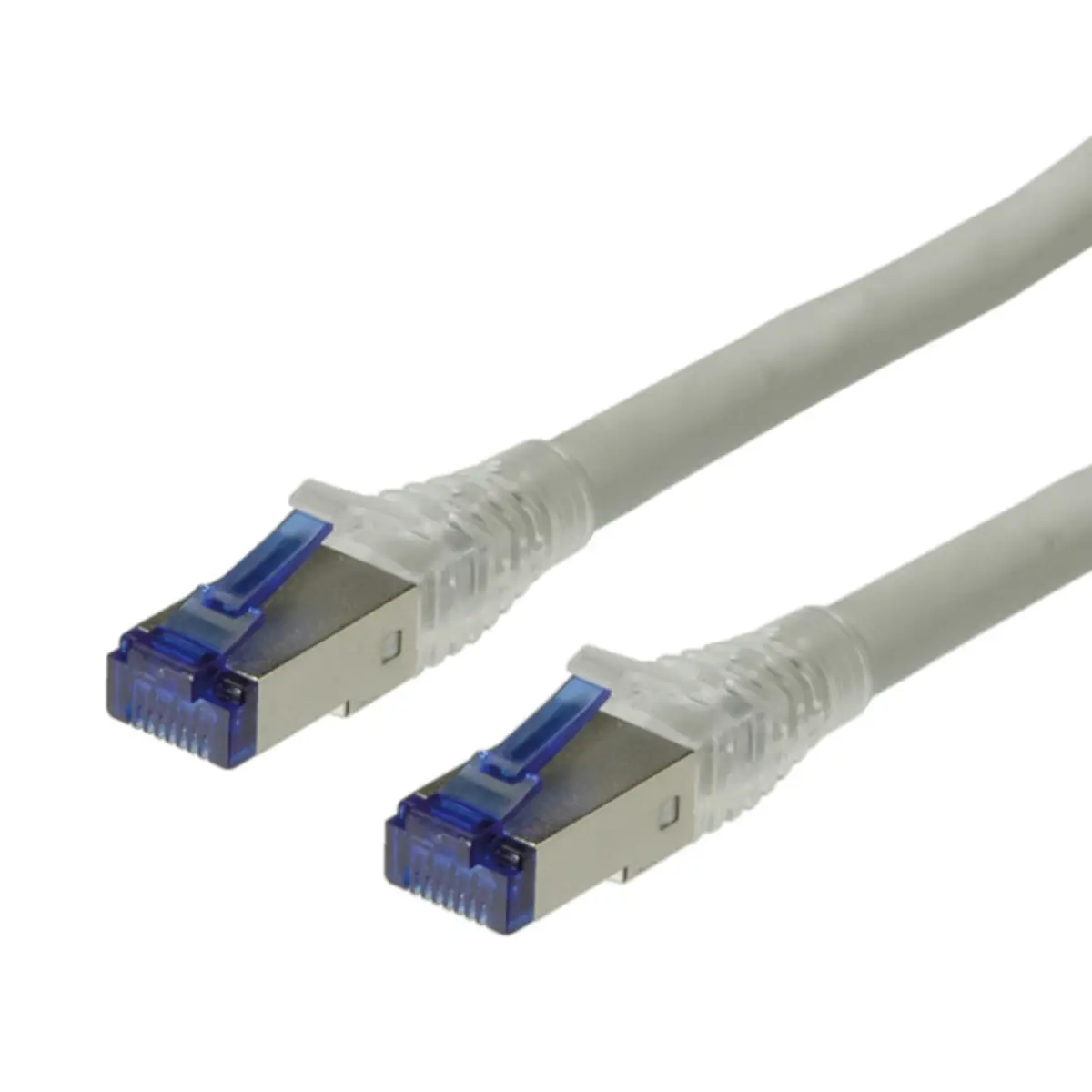Patchkabel Cat6A RJ-45/RJ-45 Stecker/Stecker Grau 30m