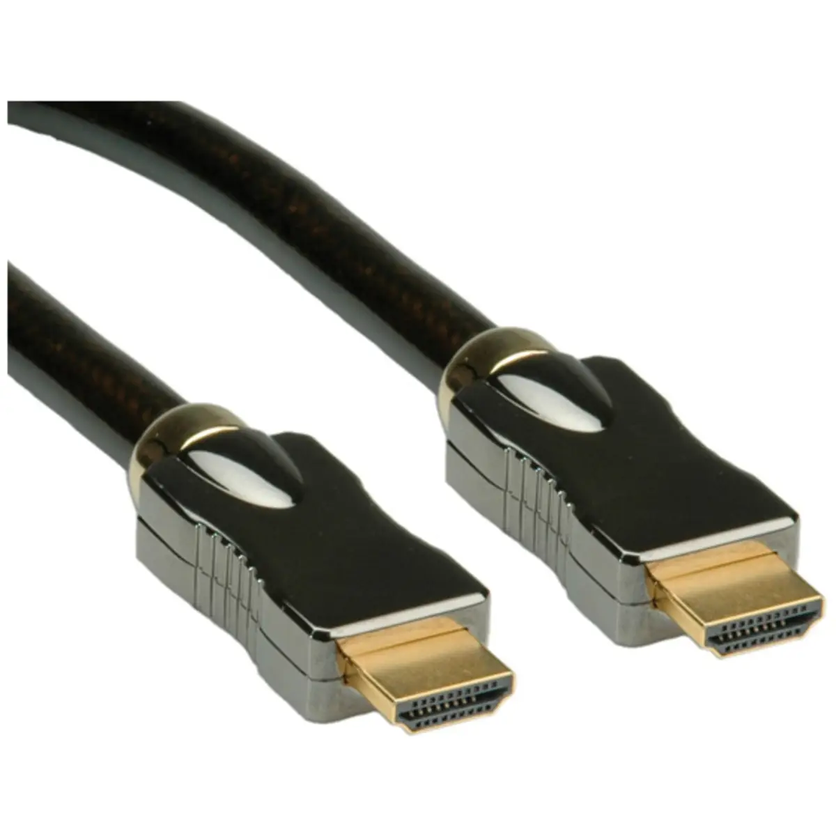 HDMI Ultra HD cable with Ethernet, plug/plug, 1m