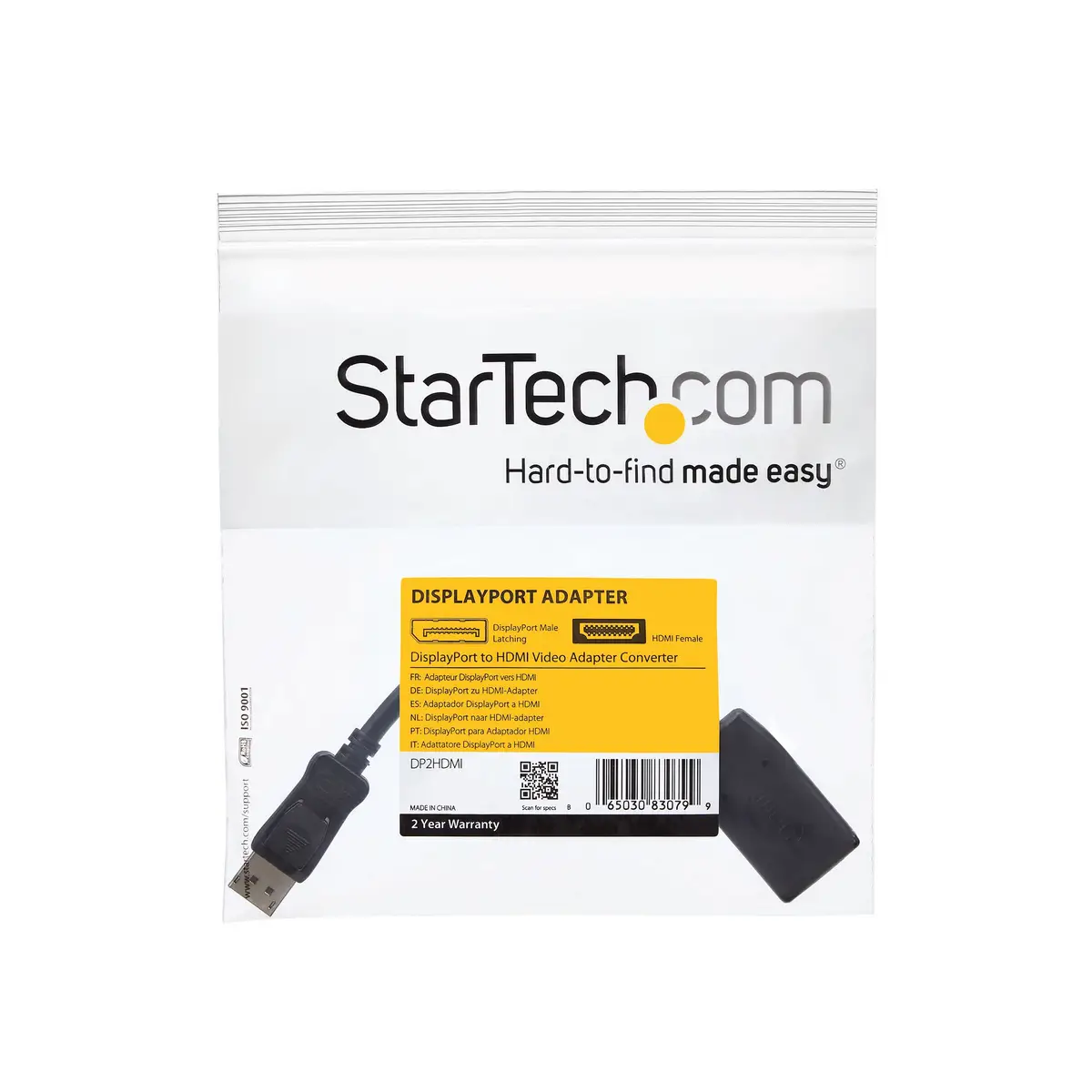 StarTech Video adaptor DisplayPort/HDMI