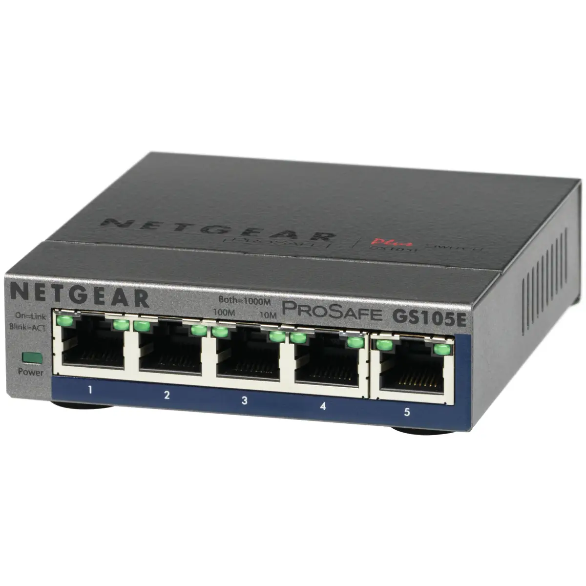 ProSafe Plus GS105Ev2 Gigabit Ethernet Switch 5x10/100/1000