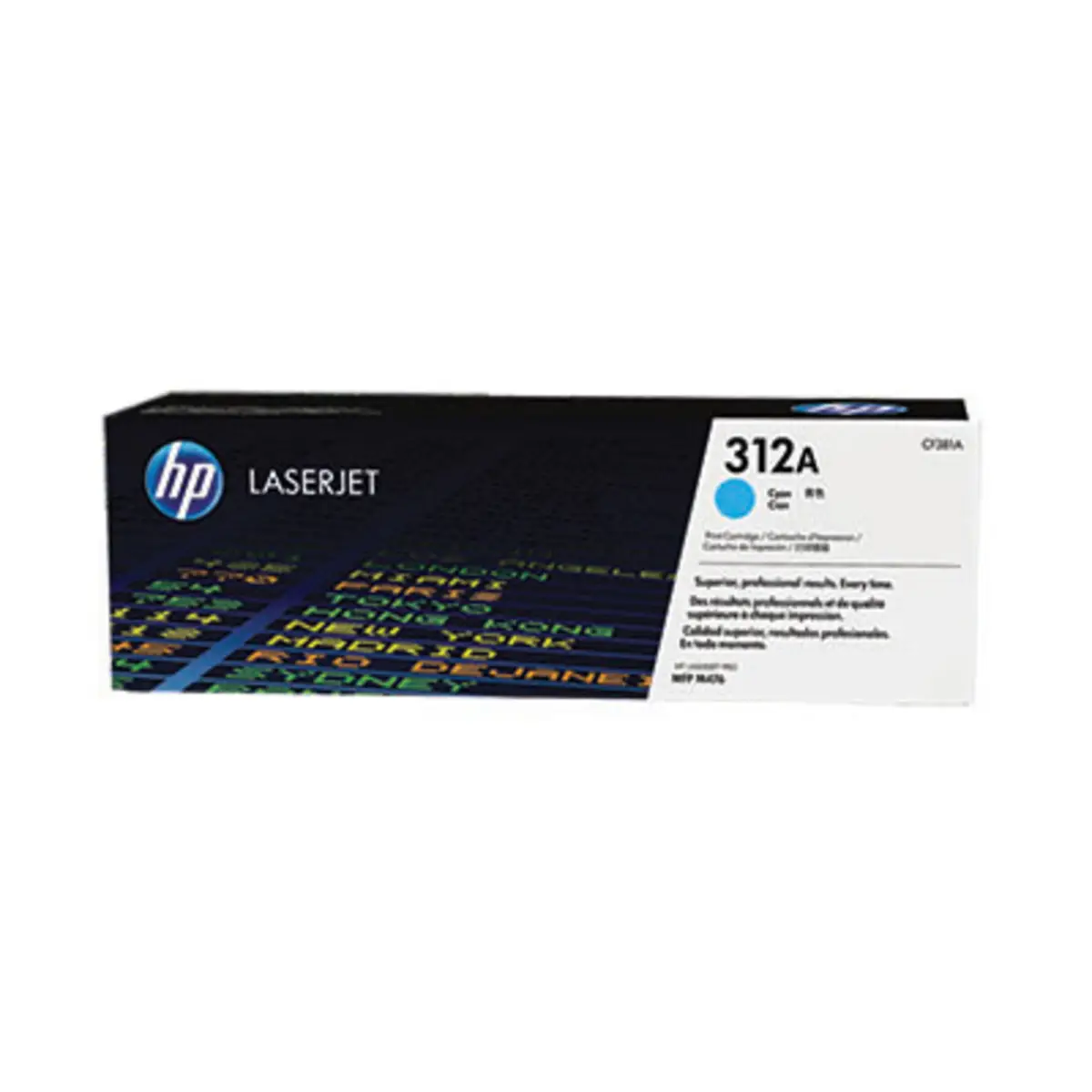Toner CF381A ca. 2700 pages cyan
