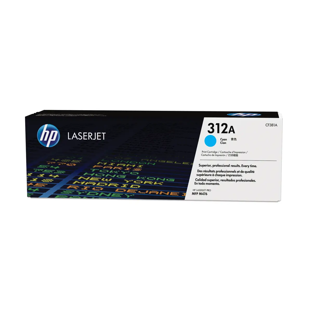 Toner CF381A ca. 2700 pages cyan