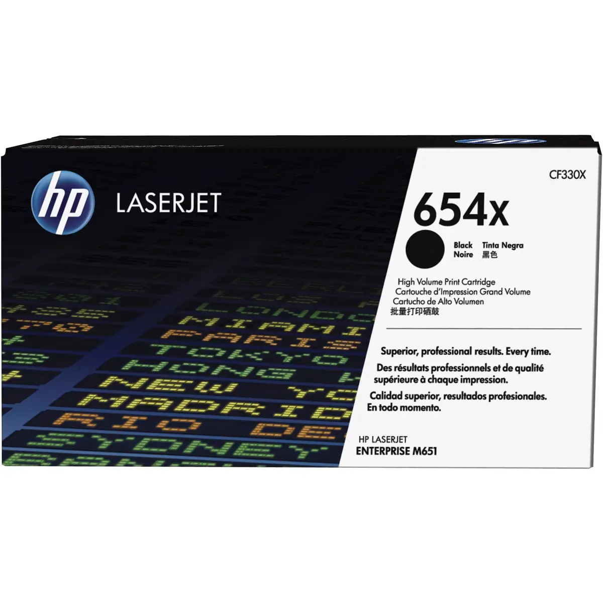 Toner 654X ca. 20500 Seiten schwarz