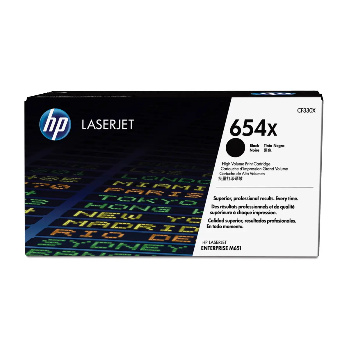 Toner 654X ca. 20500 Seiten schwarz