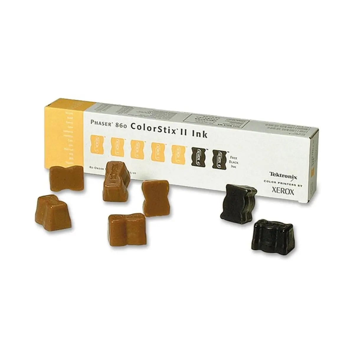 Phaser 860 ColorStix II 5xgelb + 2xschwarz 7.000 Seiten