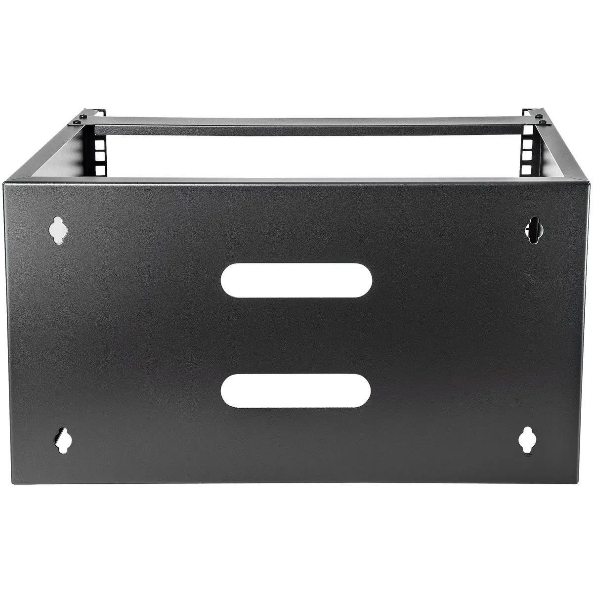 Wandhalterung für Patchpanel 6HE 30cm schwarz
