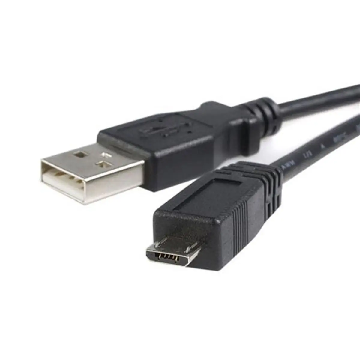 USB 2.0 A auf B Kabel Stecker/Stecker Schwarz 0,5 m