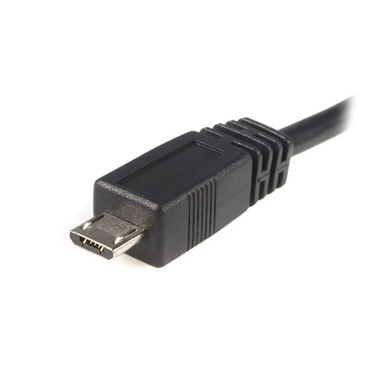 USB 2.0 A auf B Kabel Stecker/Stecker Schwarz 0,5 m