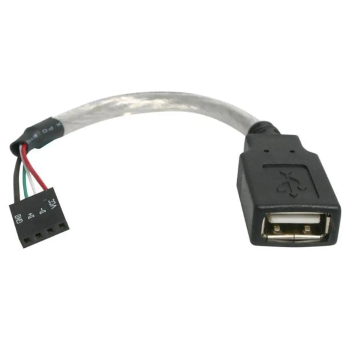 USB Kabel USB-A/4-Pin-USB-Header Buchse/Buchse 0,15m