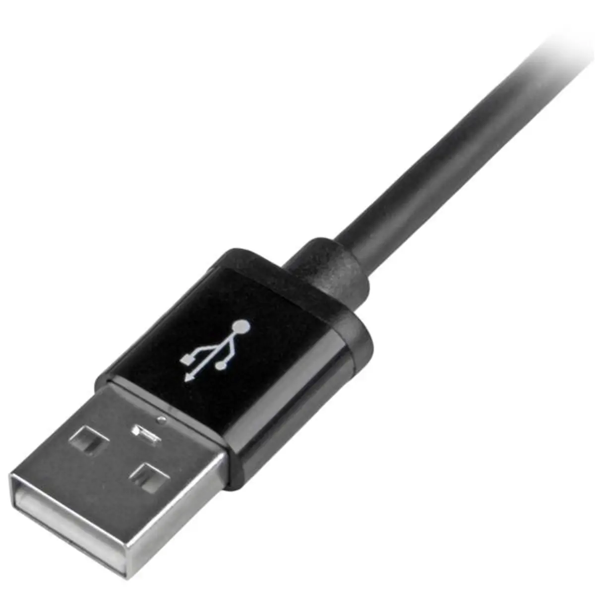 USB Kabel für iPhone Lightning/USB-A Männlich/Männlich Schwarz 2m