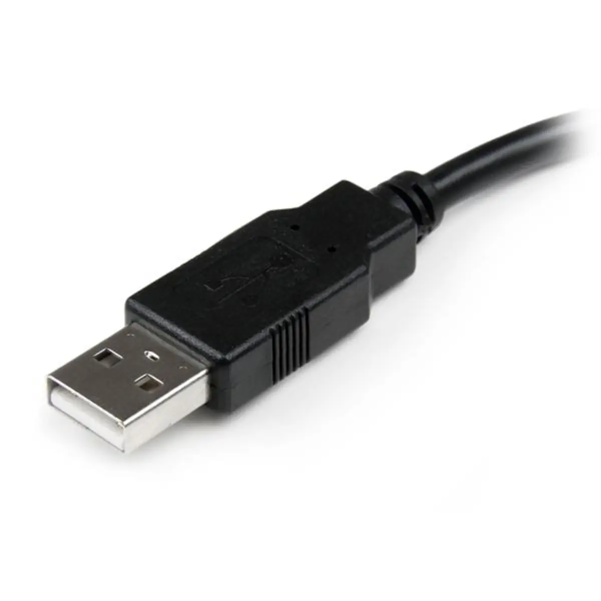 USB 2.0 Verlängerungskabel A/A Stecker/Buchse schwarz 15cm