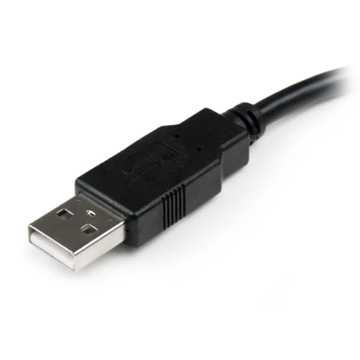 USB 2.0 Verlängerungskabel A/A Stecker/Buchse schwarz 15cm