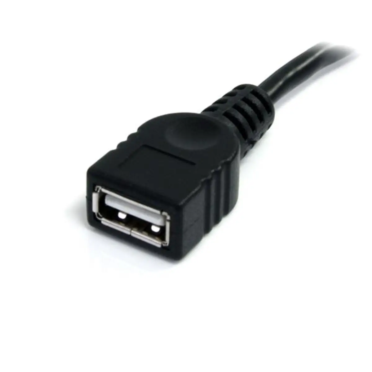 USB 2.0 Verlängerungskabel Stecker/Buchse schwarz 1,8m
