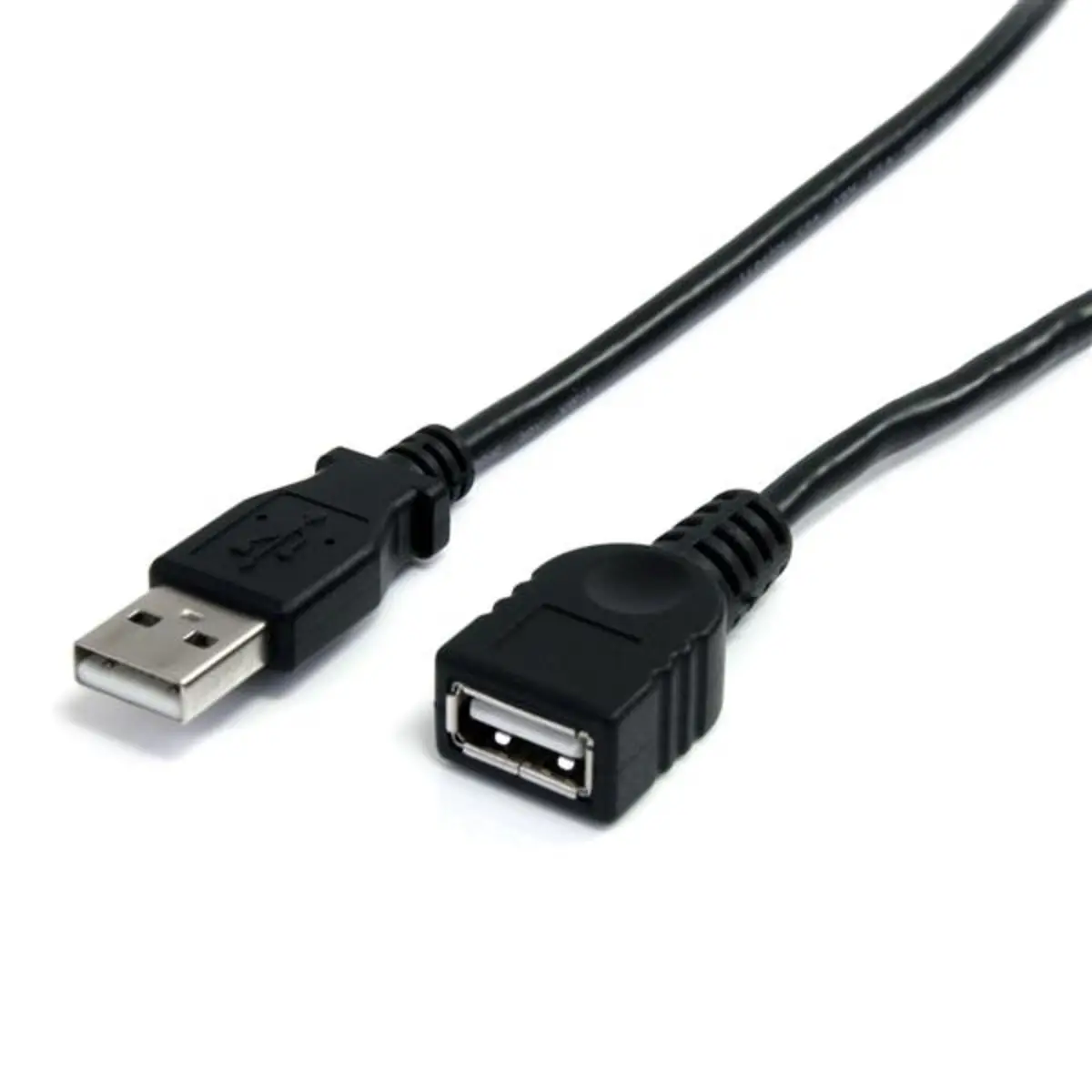 USB2.0 Verlängerung Stecker/Buchse schwarz 0,91m