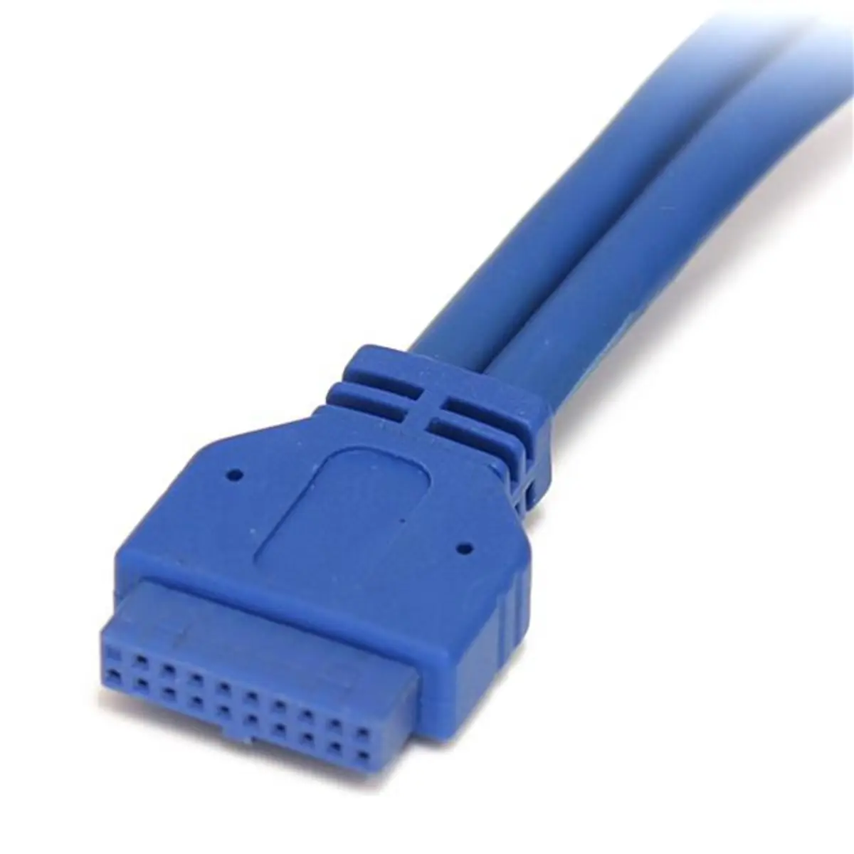 USB Pinheaderkabel 2xUSB-A/IDC Männlich/Weiblich Blau 0,5m