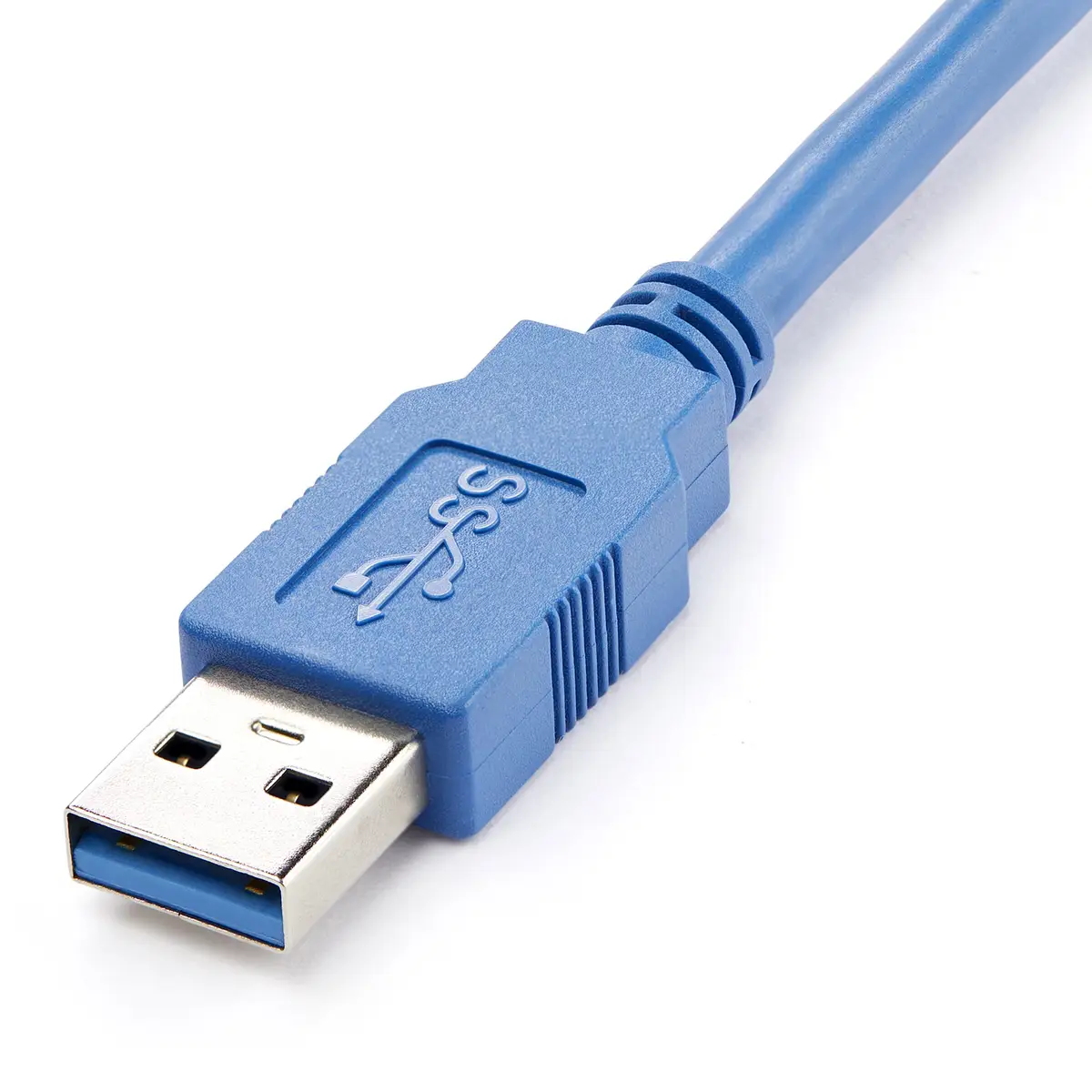 USB Verlängerungskabel USB-A/USB-A Stecker/Buchse Blau 1,5m
