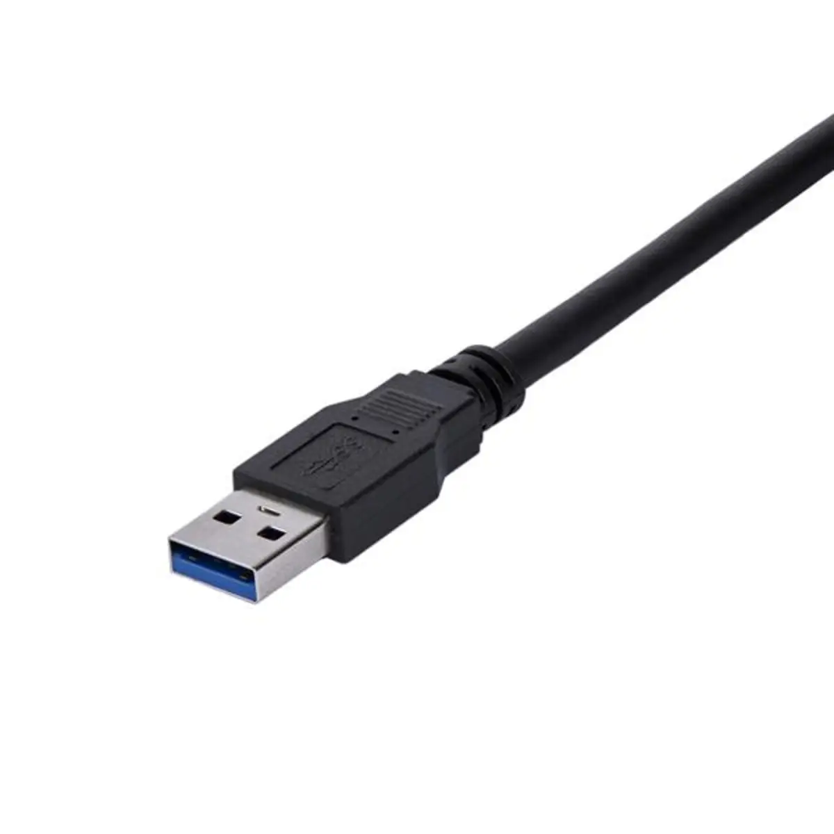 StarTech USB3.0 extensionscable plug/socket black 1m