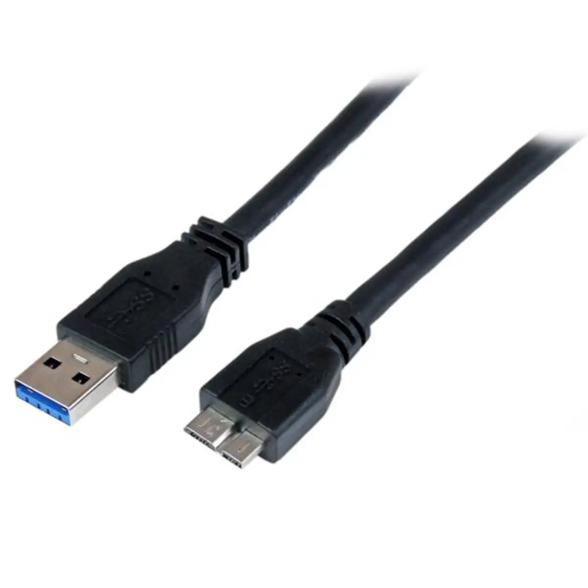 USB 3.0 Kabel A/Micro B Schwarz 1m
